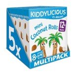 Kiddylicious Coconut Rolls - Kids' Snack Bundle