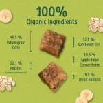 Organic Oat and Banana Flapjacks, No Added Sugar