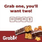 Sugar Free Peanut Caramel Protein Bars (12 Bars)