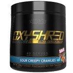 OxyShred Hardcore Pre Workout Powder - Sour Crawlies