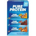 Chocolate Protein Bar Variety Pack with Shaker Bottle