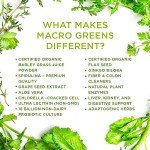 Organic Macro Greens Superfood with Probiotics & Polyphenols