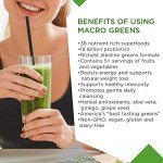 Organic Macro Greens Superfood with Probiotics & Polyphenols