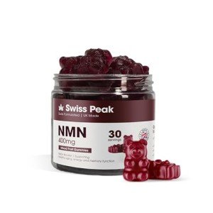 Swiss Peak NMN Vegan Gummies – 400mg, 30 Count