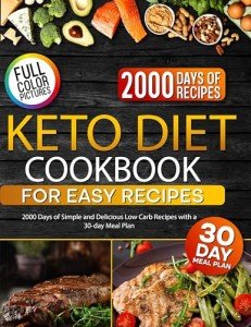 Keto Cookbook: 2000 Low Carb Recipes & Meal Plan