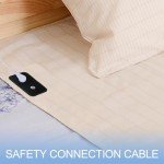 Grounding Mat for Bed with Earthing Cord 90x35inch