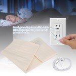 Grounding Mat for Bed with Earthing Cord 90x35inch