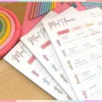 Weekly Meal Planner & Nutrition Tracker Pad