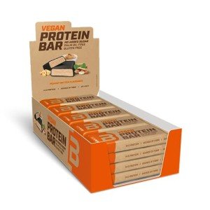 Vegan Peanut Butter Protein Bar - No Added Sugar