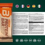 Vegan Peanut Butter Protein Bar - No Added Sugar