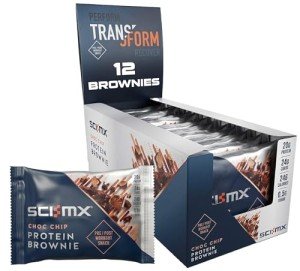 High-Protein Chocolate Chip Brownies - 12 Pack