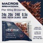 High-Protein Chocolate Chip Brownies - 12 Pack
