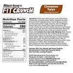 FITCRUNCH Cinnamon Twist Protein Bars - Snack Size