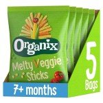 Organic Veggie Sticks for 7+ Months - 5 Pack