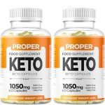 Keto Proper Weight Loss Capsules - 120 Count