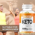 Keto Proper Weight Loss Capsules - 120 Count