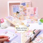 Kawaii Cat Themed Journal for Weight Loss Plans