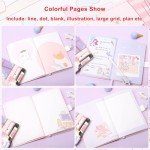 Kawaii Cat Themed Journal for Weight Loss Plans