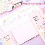 Kawaii Cat Themed Journal for Weight Loss Plans