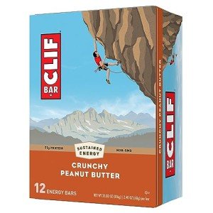 Cliff Crunch Peanut Butter Energy Bars - 12 Count