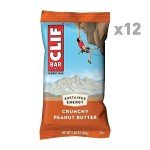Cliff Crunch Peanut Butter Energy Bars - 12 Count