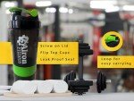 Leak-Proof 500ml Protein Shaker Bottle - Green