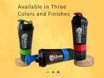 Leak-Proof 500ml Protein Shaker Bottle - Green