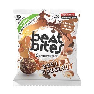 Cocoa & Hazelnut Energy Bites - Vegan Snack