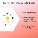 Omega-3 Fish Oil Softgels for Brain Health