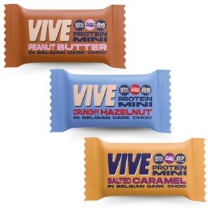 Vive Dark Chocolate Protein Bites - Vegan & Gluten Free