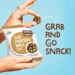 Coffee Oat Protein Balls - 10 Bags, Plant-Based