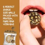 Coffee Oat Protein Balls - 10 Bags, Plant-Based