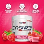 EHPlabs OxyShred Thermogenic Pre Workout Powder - Cosmic Blast