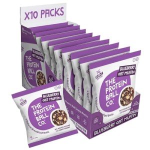 Blueberry Oat Muffin Protein Balls – 10 Pack
