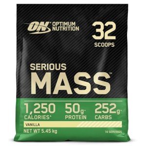 Optimum Nutrition Serious Mass Protein Powder Vanilla 5.45KG