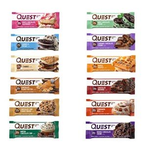 Quest Protein Bar Variety Pack - 12 Delicious Flavors