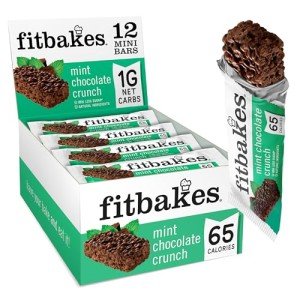 Low Calorie Mint Chocolate Crunch Bars (12 Pack)