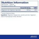 Pure Encapsulations Magnesium Glycinate - 360 Capsules