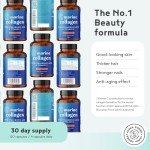 Marine Collagen Capsules with Vitamin C - 120ct