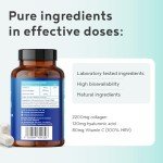 Marine Collagen Capsules with Vitamin C - 120ct