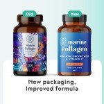 Marine Collagen Capsules with Vitamin C - 120ct