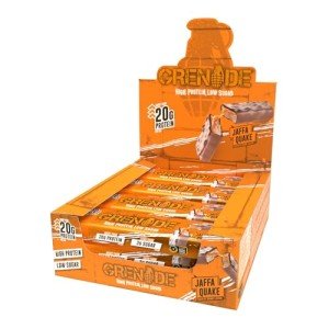 Grenade High Protein Jaffa Quake Bars - 12 Pack