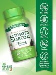 Nature's Truth Activated Charcoal Capsules 520mg - 90 Count