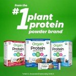 Orgain Pea Butter Chocolate Plant Protein Bars 12-Pack