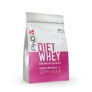 PhD Diet Whey Protein Powder - White Chocolate Raspberry