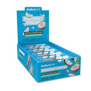 BioTechUSA Coconut Dream Protein Dessert Bar - 20 Pack