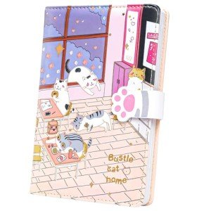 Cute Mood Tracker Journal for Weight Loss Goals