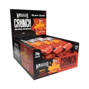 Warrior Crunch High Protein Bars - Maple Syrup