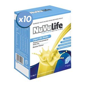NuVu Life Liquid Shake - Banana Flavor, 70 Sachets