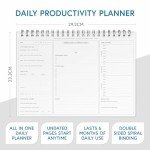 A4 Daily Productivity Planner for Mind & Body